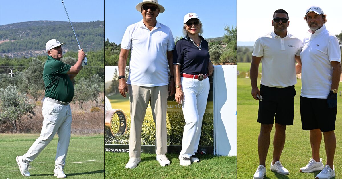 Golf tutkunları sahaya indi...