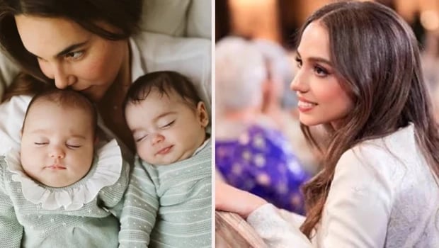 Tüp bebek değil aile geleneği... Dünyaya sürpriz oldu... Onlar gülüp geçti